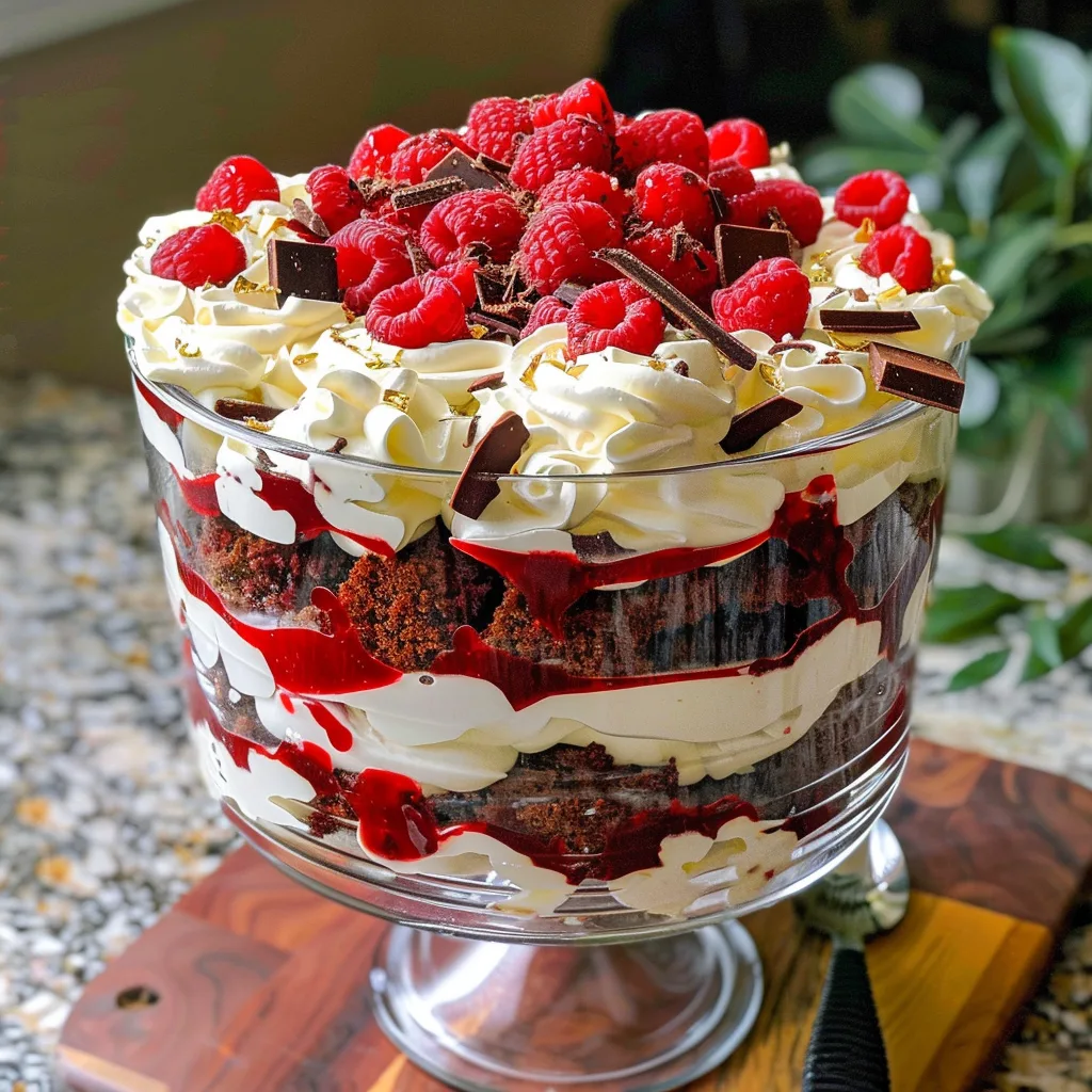 Red Velvet Trifle
