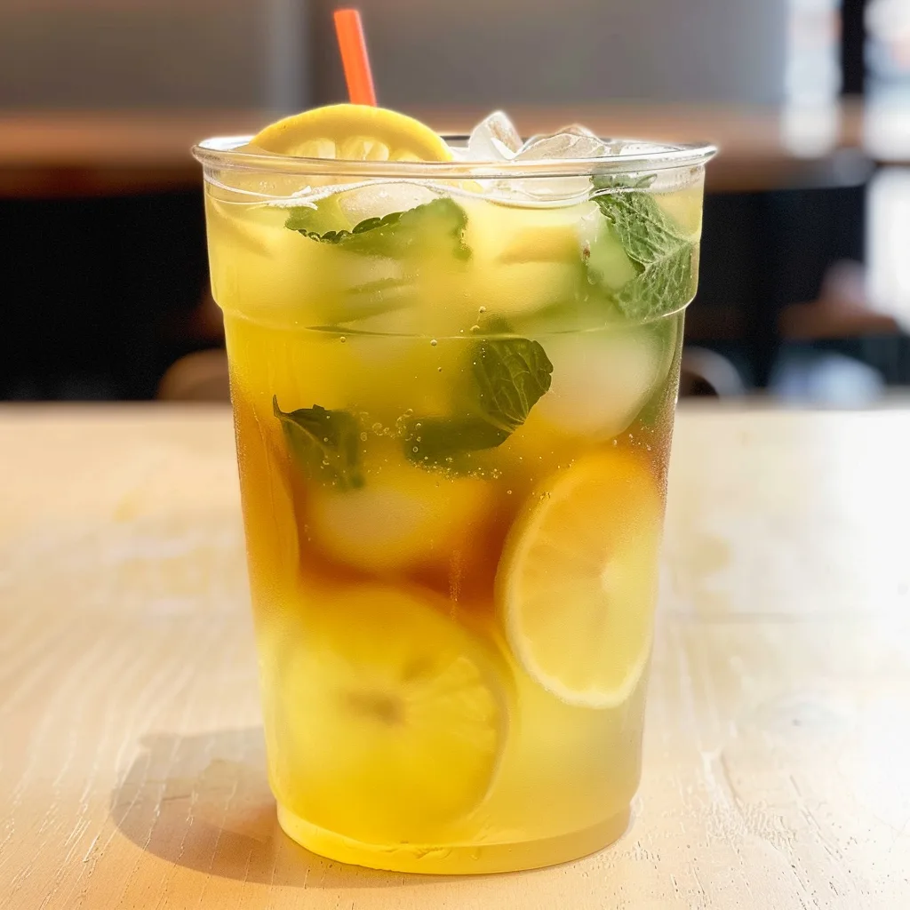 Mint Lemonade: A Refreshing Summer Drink
