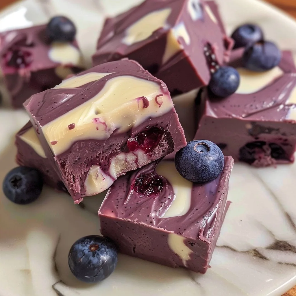 Blueberry Fudge Delight