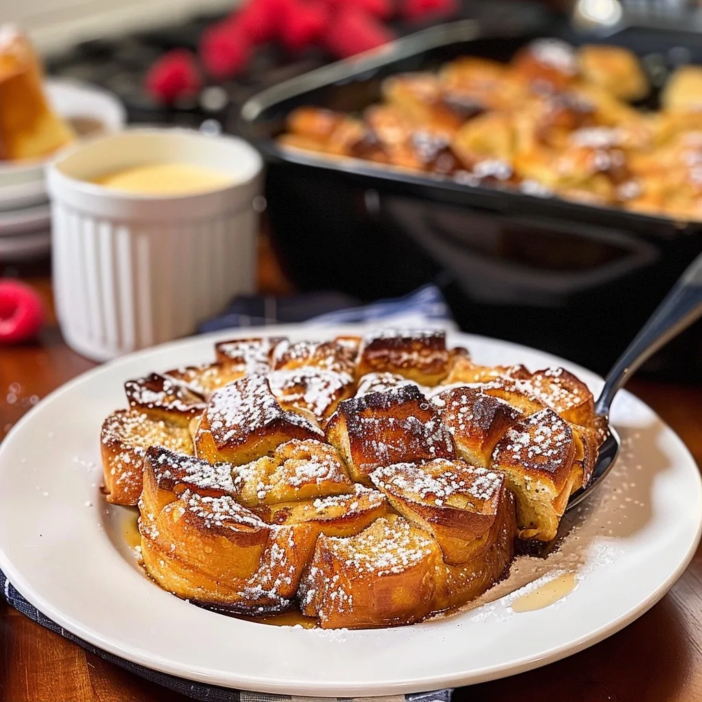 Brioche French Toast Casserole: Breakfast Gold Morning Delight