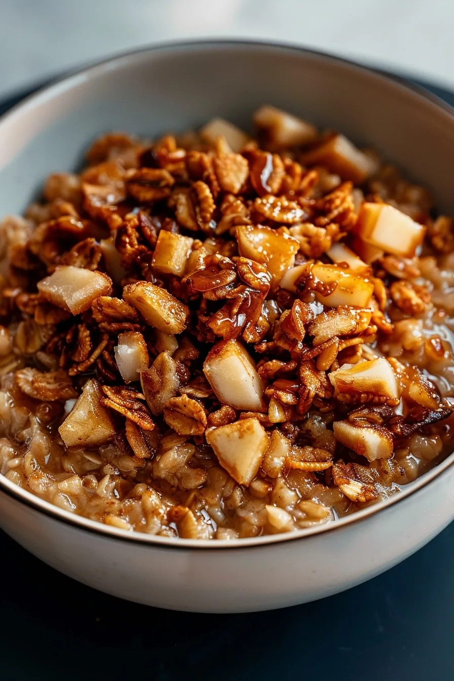 Caramelized Cereal Crunch: Savory Breakfast Delight