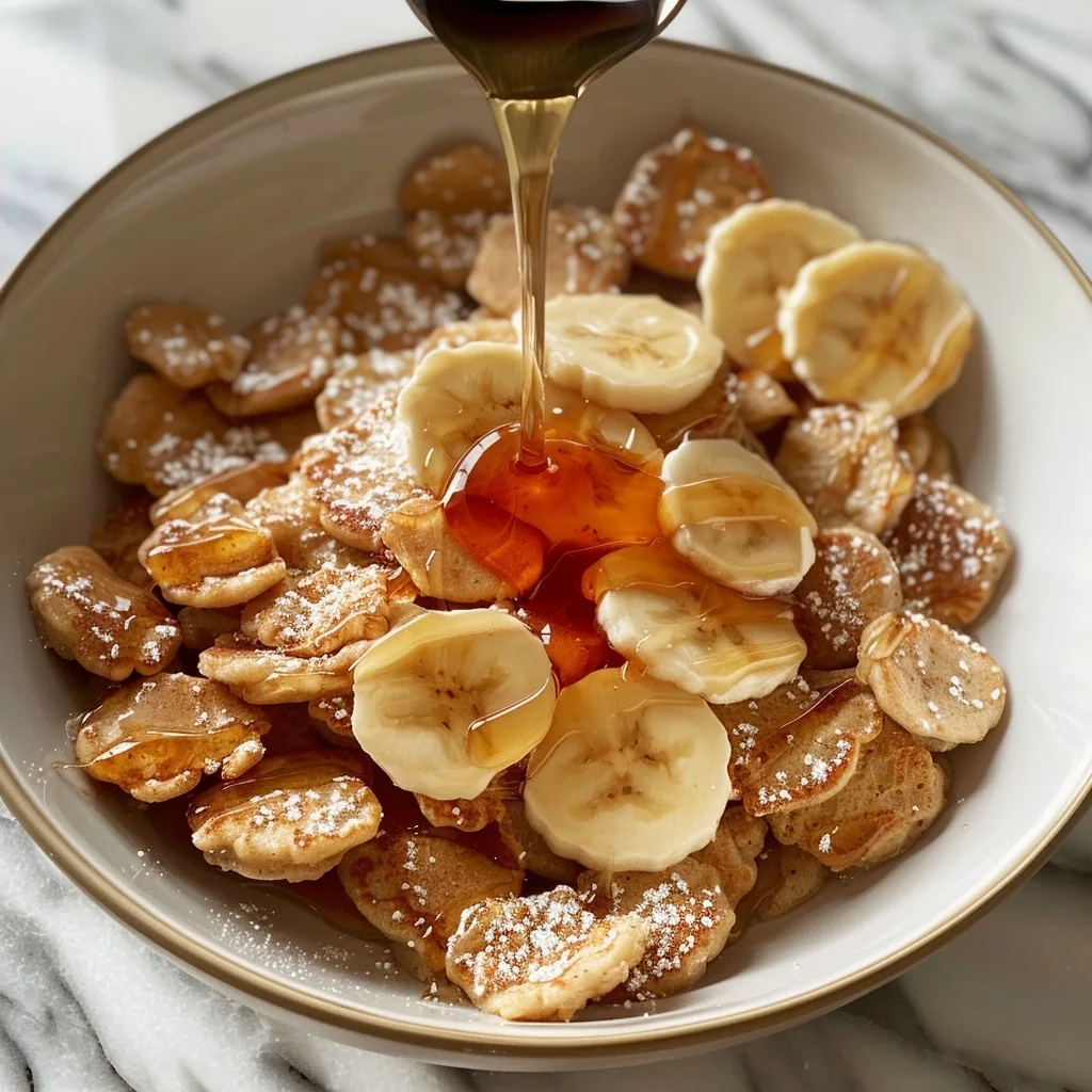 Pancake Cereal: Golden Breakfast Crunch & Sweet Surprise