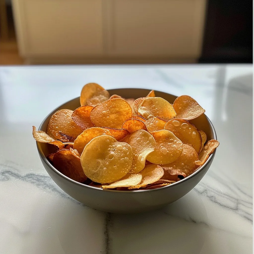 Kid-Friendly Oil-Free Chips: Crispy Healthy Snack For Kids