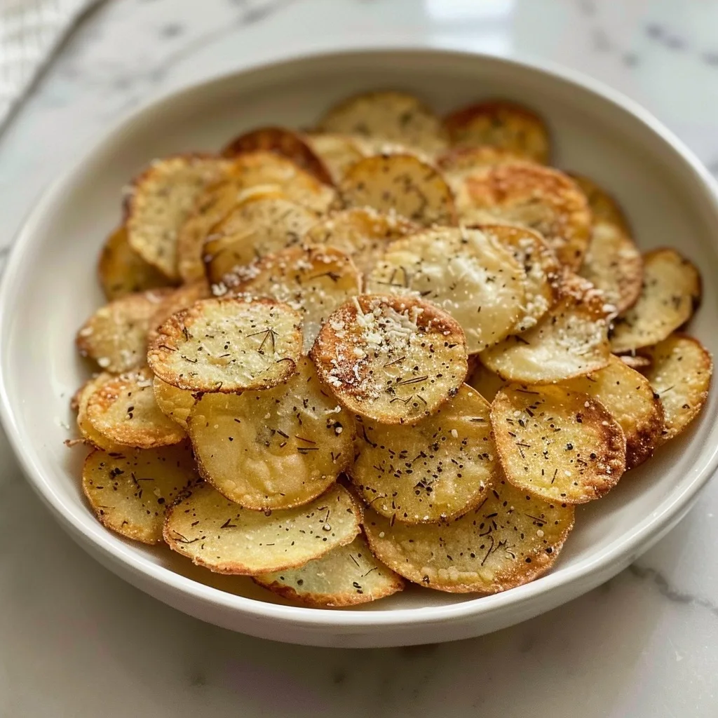 Garlic Parm Oil-Free Chips: Crispy, Savory, Guilt‑Free Snack