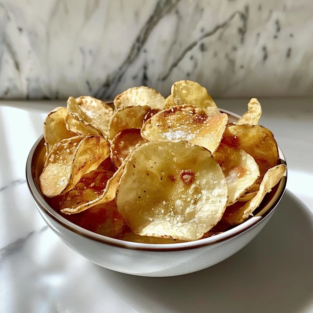 Salt & Vinegar Oil-Free Chips: Crispy, Guilt‑Free Snack