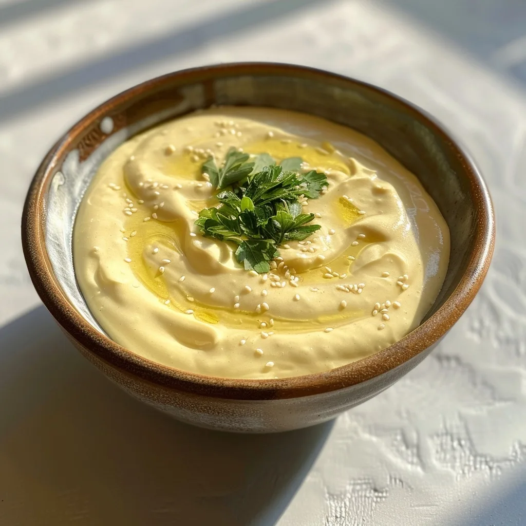 LEMON TAHINI SAUCE: Bright, Creamy, Versatile Dip