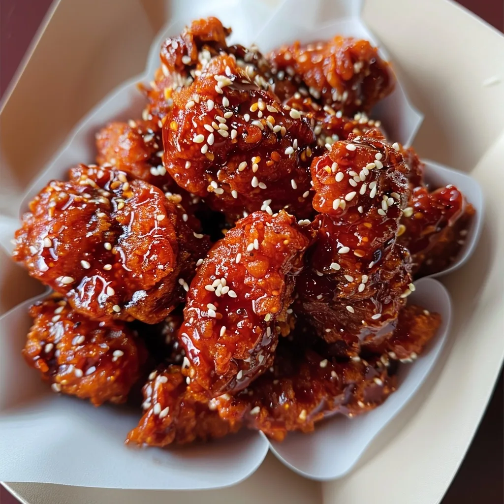Korean Fried Chicken: Ultimate Crispy, Tangy Delight