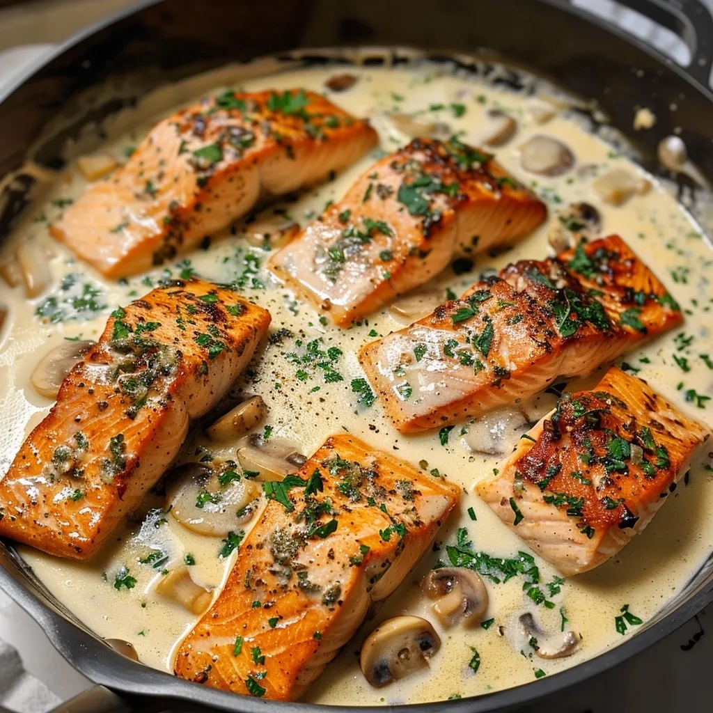 Creamy Garlic Salmon: An Easy, Flavorful Seafood Delight
