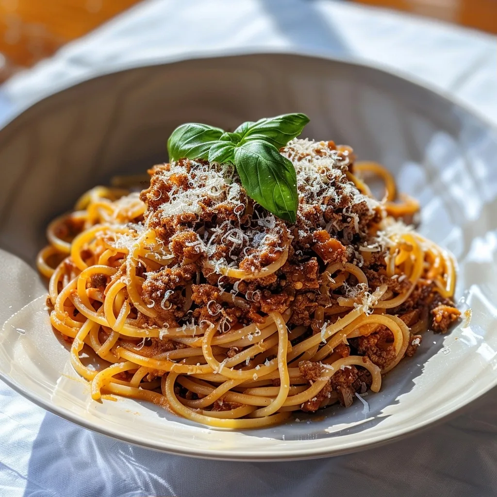 Pasta Bolognese Classic Twist: A Hearty Italian Delight
