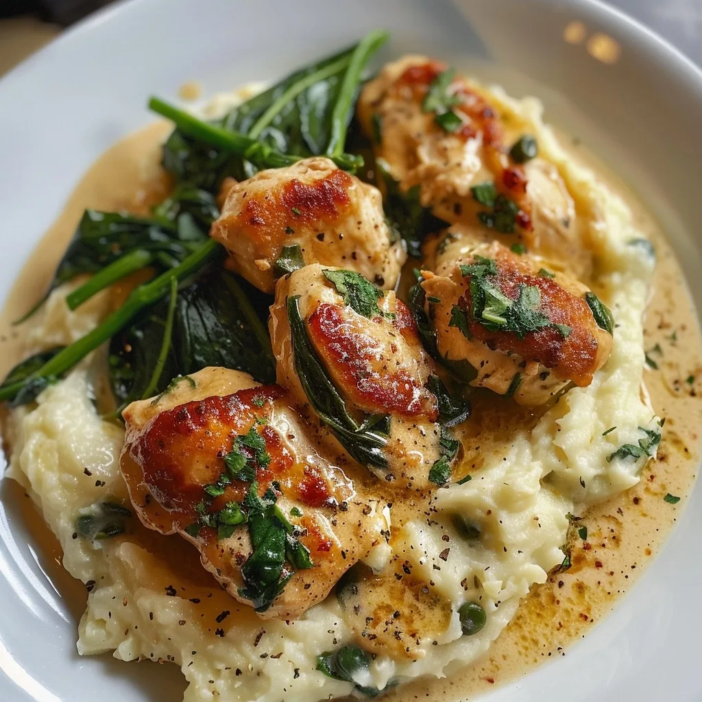 Creamy Tuscan Chicken Mash