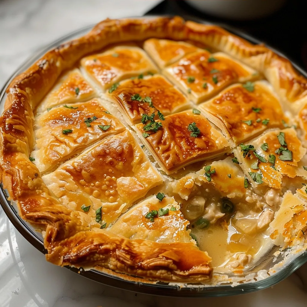 Flat Chicken Pie