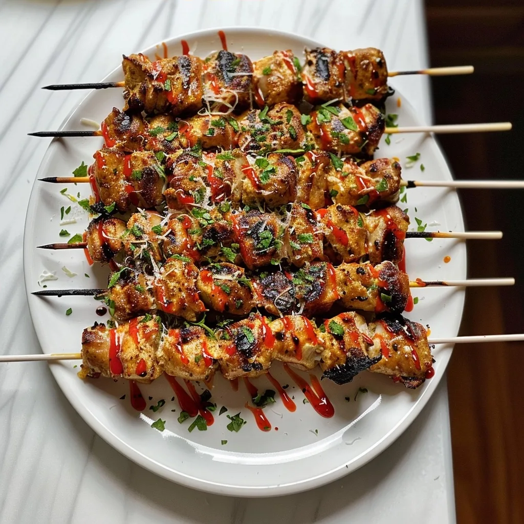 Spicy Garlic Parm Skewers: Bold Flavors for Any Bite