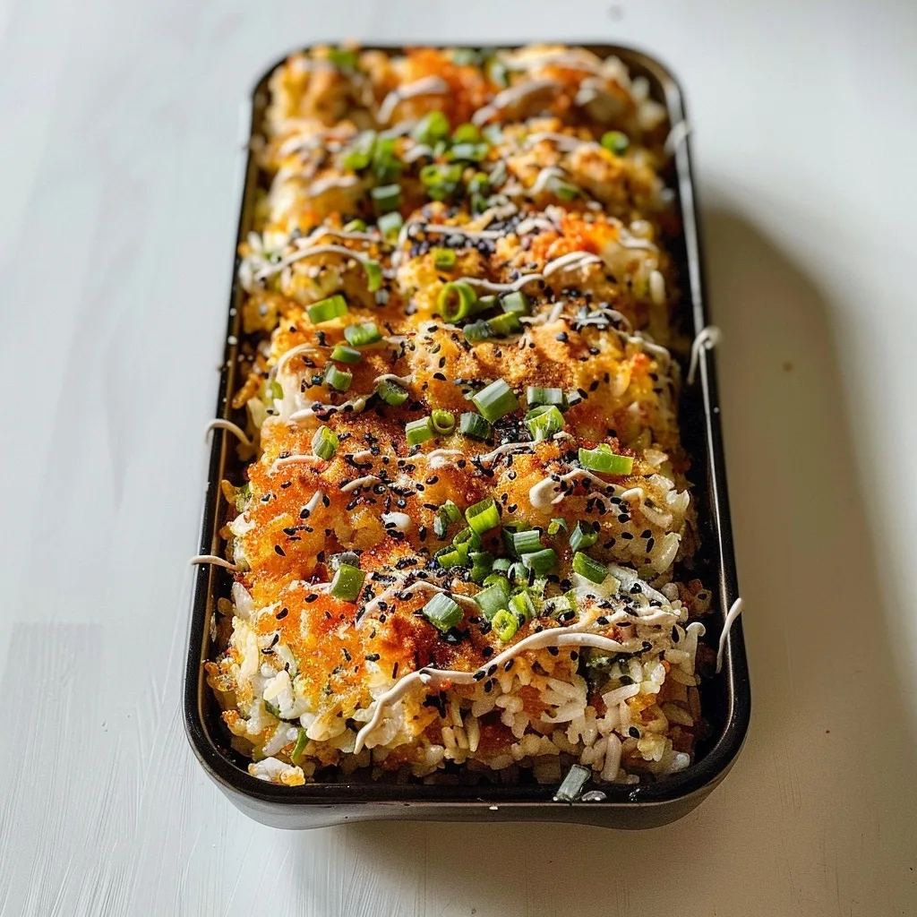 Fork-Style Sushi Bake No Seaweed: Fresh Twist Delight