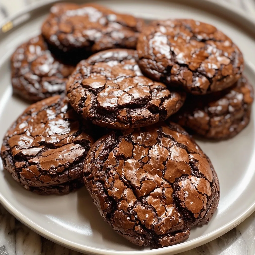 Brownie Cookies Decadently Chewy Chocolate Treats