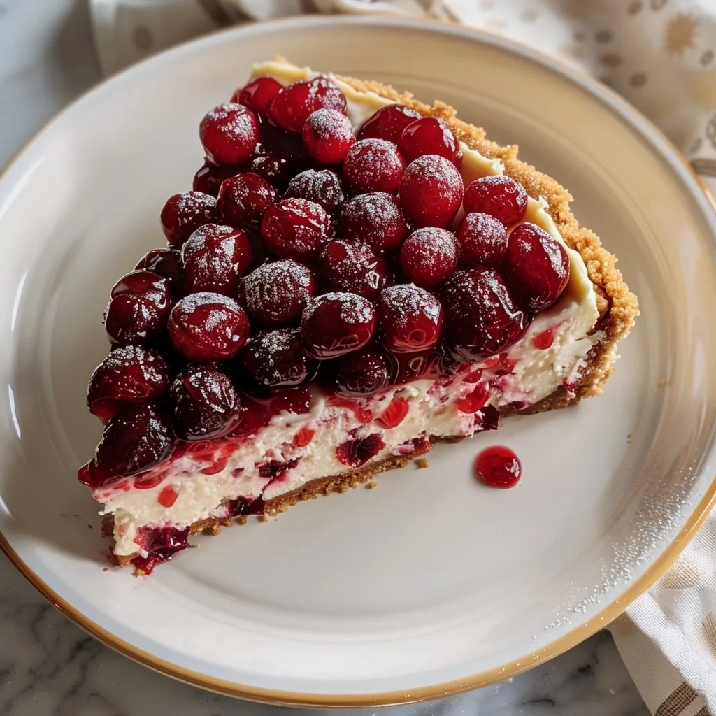 High Protein Cranberry Cheesecake: A Decadent Power Snack
