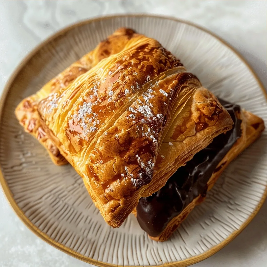 Chocolate Puff Pastries Delight