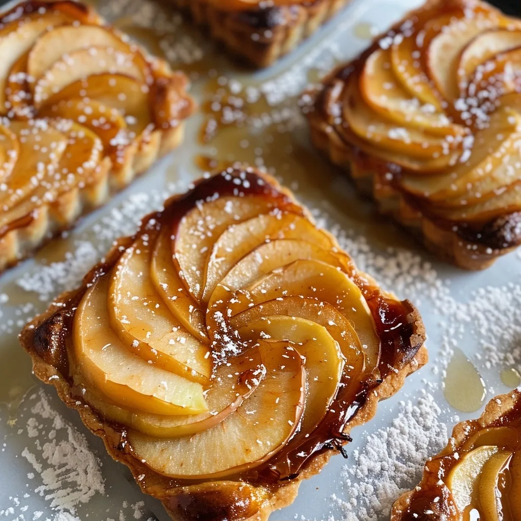 Upside Down Apple Tarts
