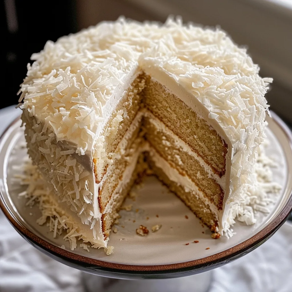 White Chocolate Coconut Cake: A Tropical Delight for Summer