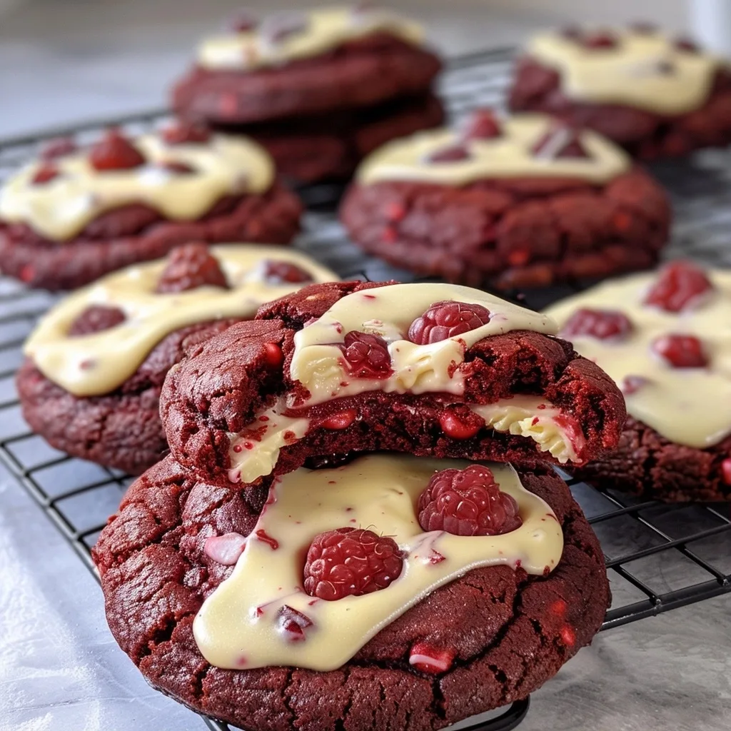 Mastering Red Velvet Raspberry Cheesecake Cookies