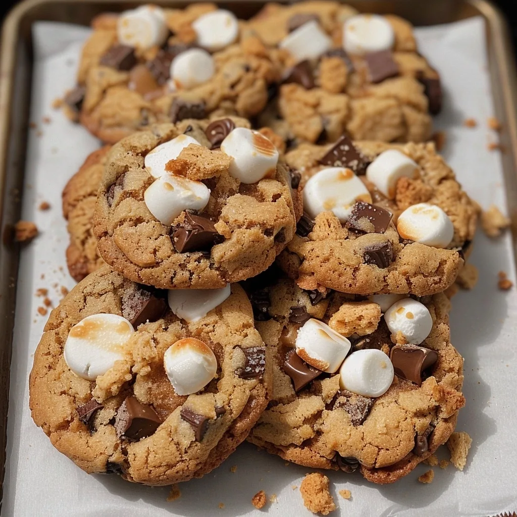 Teddy Graham S’mores NYC Cookies