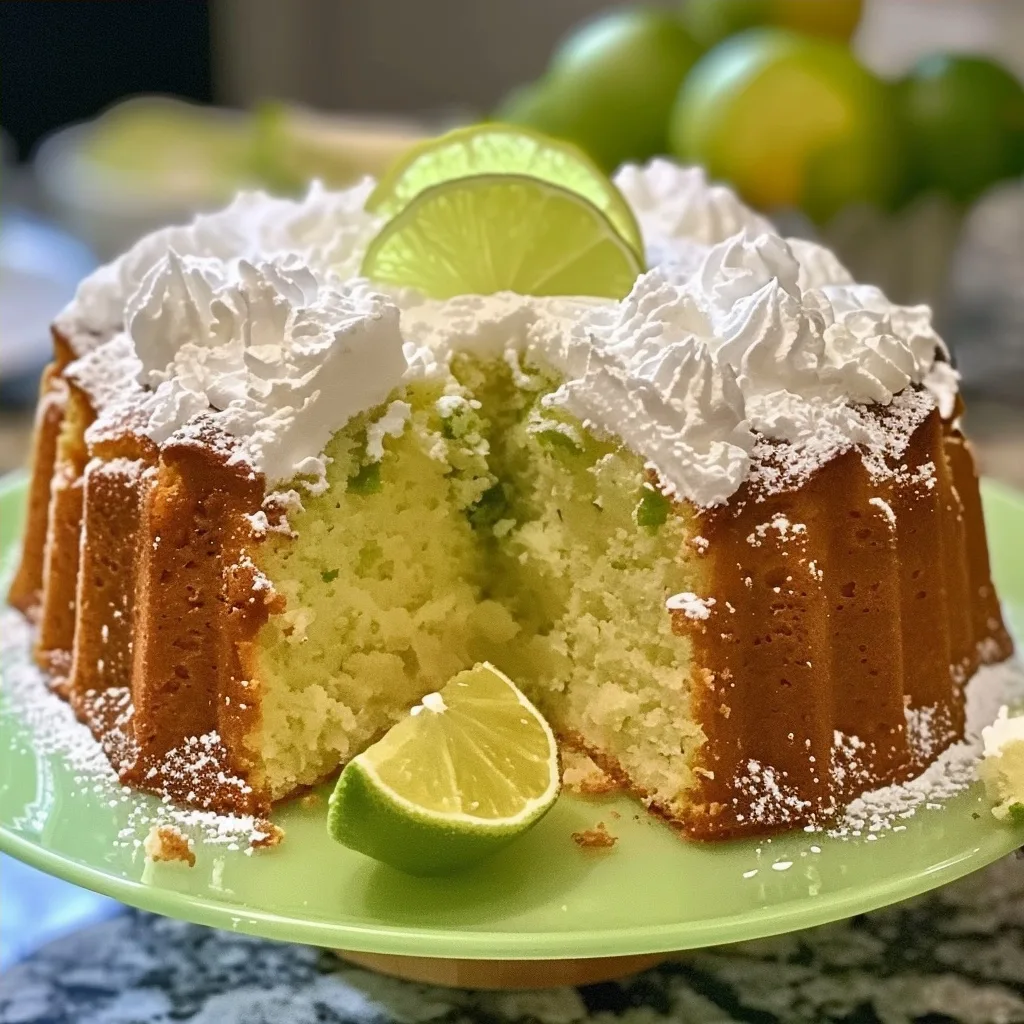 Key Lime Pound Cake