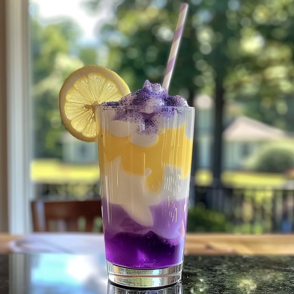 Lavender Lemon Dirty Soda