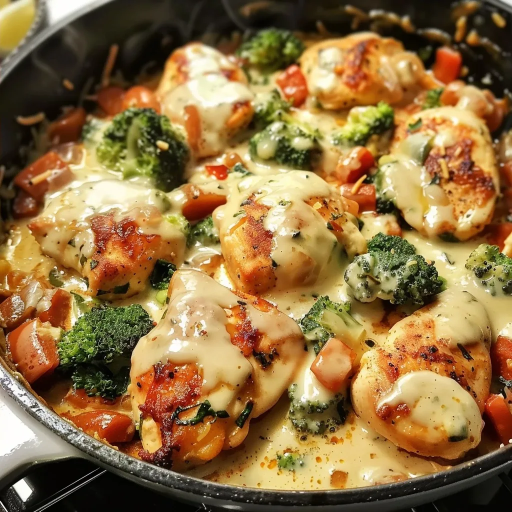 Creamy Low-Carb Tuscan Chicken