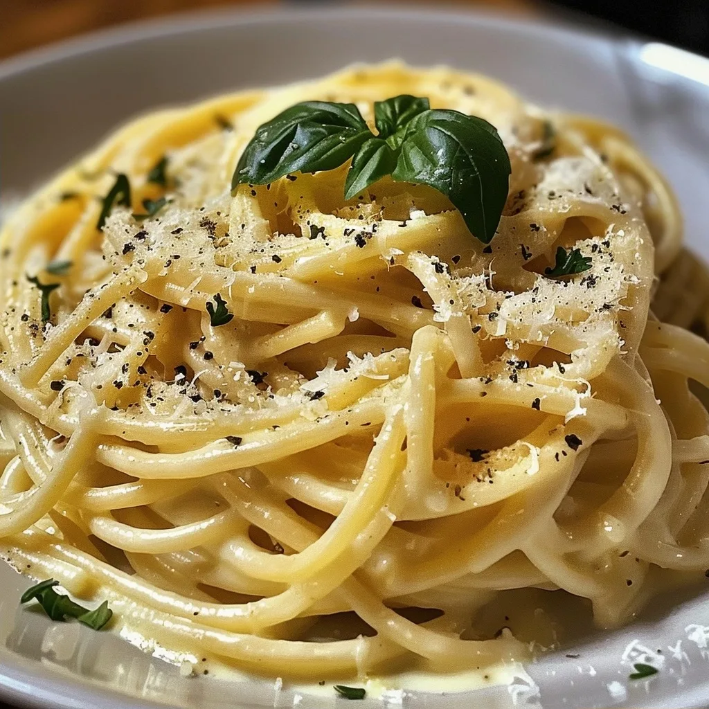 Creamy Spaghetti with Mizithra in 15 Minutes