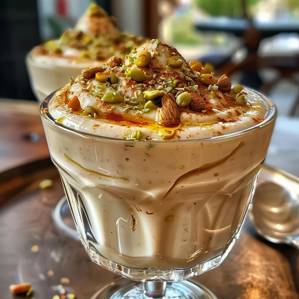 Lebanese Date Blossom Mousse